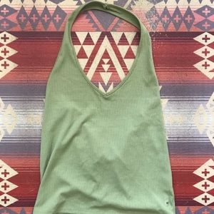 American eagle halter neck top